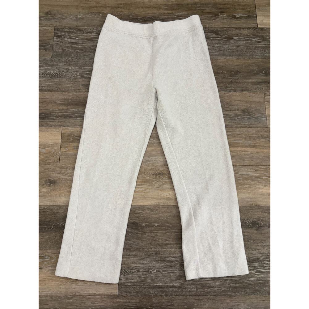 Vince Fleece Wide Leg Pants, XL